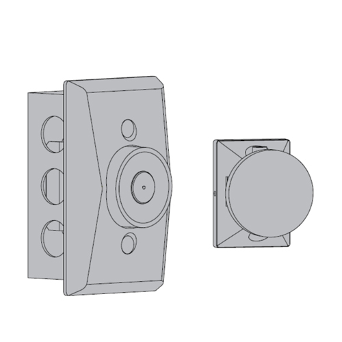 SEM7840 12/24/120VAC/DC ALUM SENTRONIC MAGNETIC HOLDER - Electromagnetic Holders